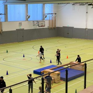 Schüler beim Sportunterricht an der IGS Celle