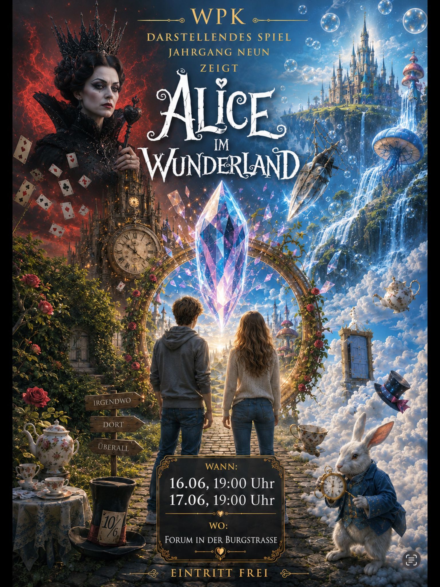 Darstellendes Spiel 9 - Alice im Wunderland